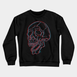 3d skull Crewneck Sweatshirt